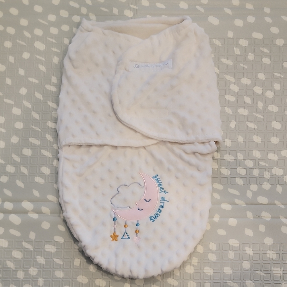 Petite L'amore Sweet Dreams Soft White Sleep Sack